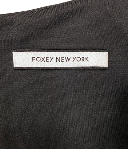 フォクシー  ノースリーブワンピース Vネック      36086  レディース SIZE 38  foxey