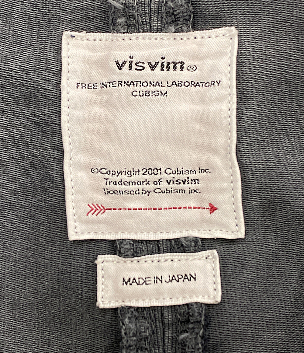 ビズビム  オーバーオール ユーズド加工 ヴィンテージ加工     0122105008012 メンズ SIZE 3  VISVIM