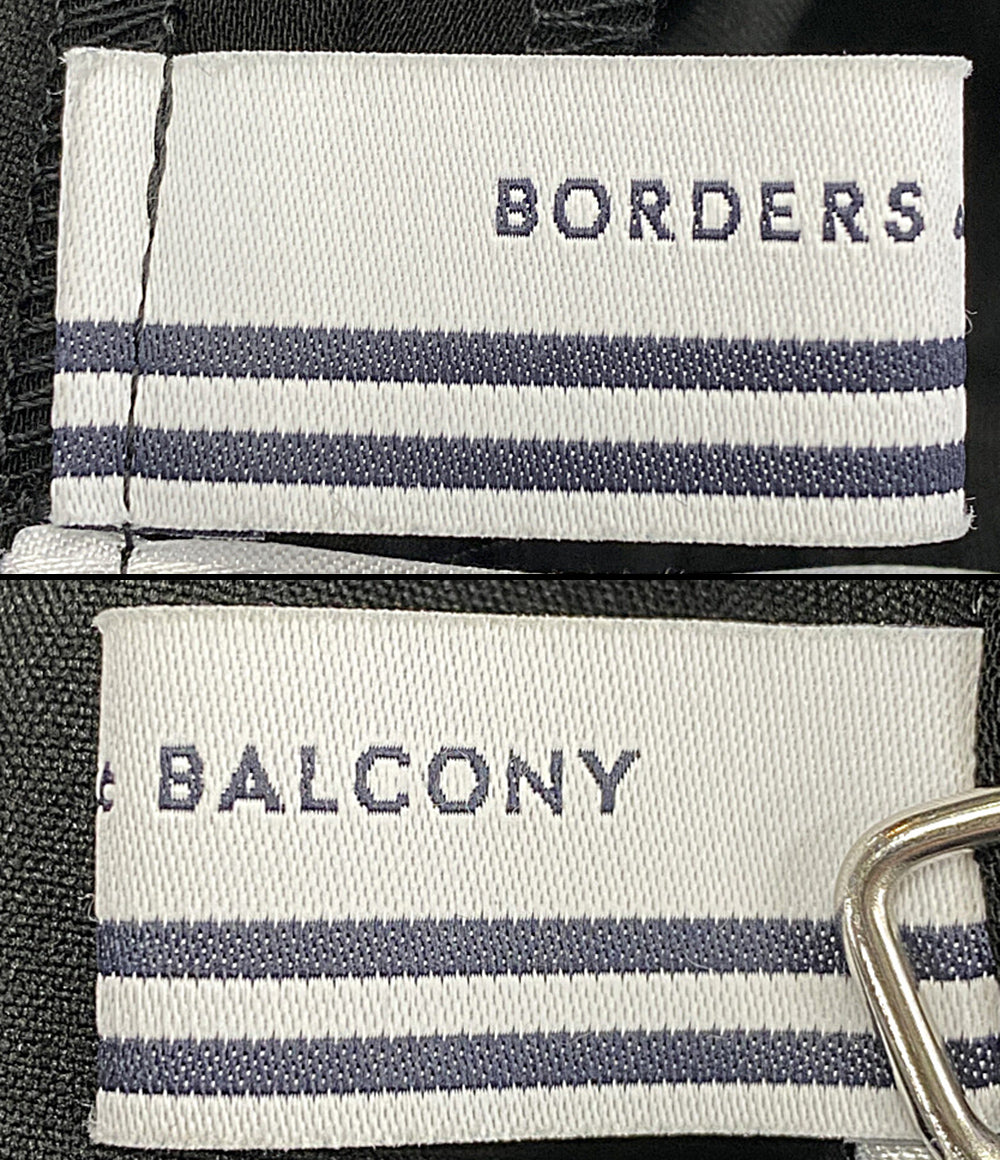 美品 BODER at BALCONY ボーダーズ アット バルコニー 半袖ワンピース BD2411-3E-19 レディース SIZE 36