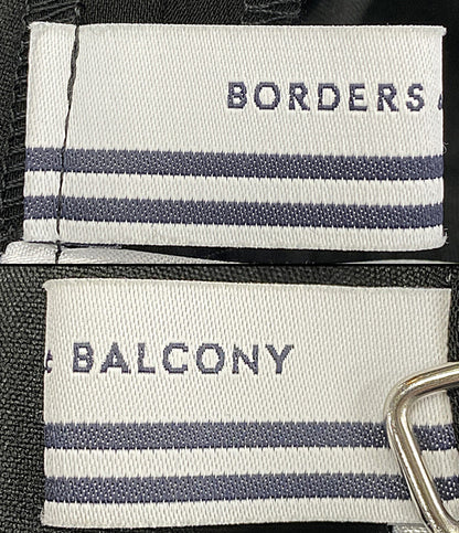 美品 BODER at BALCONY ボーダーズ アット バルコニー 半袖ワンピース BD2411-3E-19 レディース SIZE 36