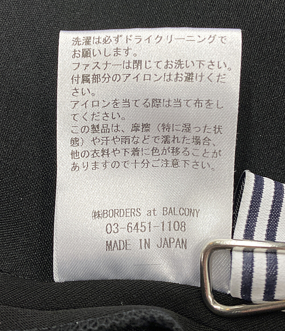 美品 BODER at BALCONY ボーダーズ アット バルコニー 半袖ワンピース BD2411-3E-19 レディース SIZE 36