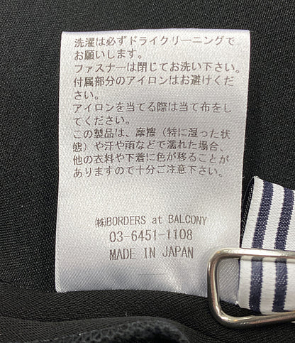 美品 BODER at BALCONY ボーダーズ アット バルコニー 半袖ワンピース BD2411-3E-19 レディース SIZE 36