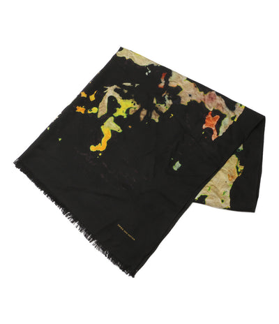 Dries Van Noten ストール ブラック フラワー FANTASIA 222 Q5165 レディース ドリスヴァンノッテン
