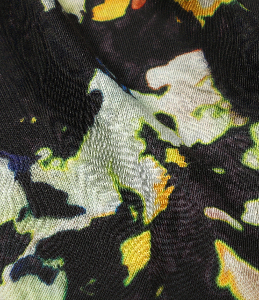 Dries Van Noten ストール ブラック フラワー FANTASIA 222 Q5165 レディース ドリスヴァンノッテン