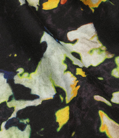 Dries Van Noten ストール ブラック フラワー FANTASIA 222 Q5165 レディース ドリスヴァンノッテン