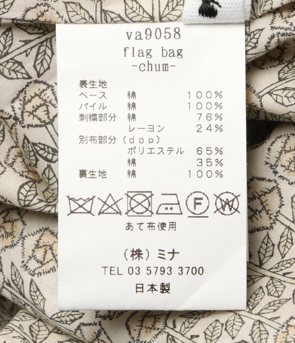 ミナペルホネン  ハンドバッグ フラッグバッグ chum     va9058 レディース   mina perhonen