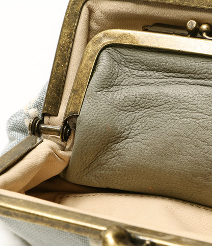 ミナペルホネン  財布 がま口  tambourine      レディース   mina perhonen