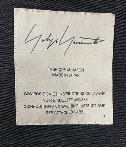 ヨウジヤマモト コート FEMME ウールギャバ 19AW FD-C01-100 レディース SIZE 1 YOHJI YAMAMOTO