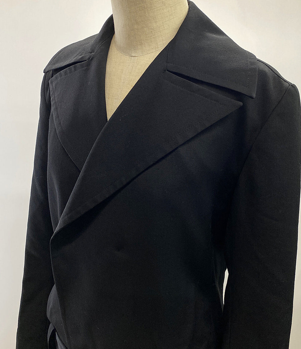 ヨウジヤマモト コート FEMME ウールギャバ 19AW FD-C01-100 レディース SIZE 1 YOHJI YAMAMOTO