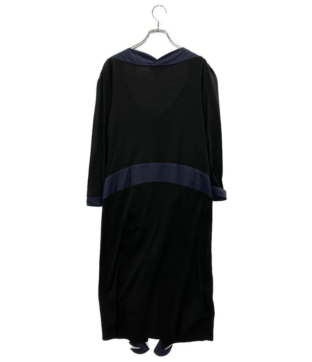 VIVIENNE WESTWOOD Red Label 長袖ワンピース ネイビー 357-01-59007 レディース SIZE 2 ヴィヴィアンウエストウッド レッドレーベル