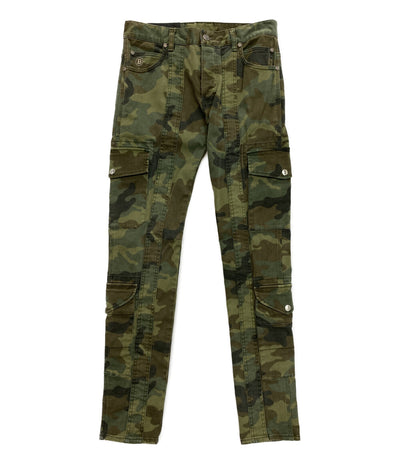 バルマン  カーゴパンツ カモフラ グリーン      メンズ SIZE SLIM  BALMAIN