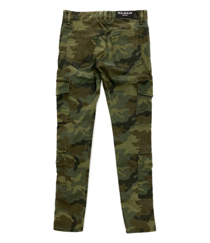 バルマン  カーゴパンツ カモフラ グリーン      メンズ SIZE SLIM  BALMAIN