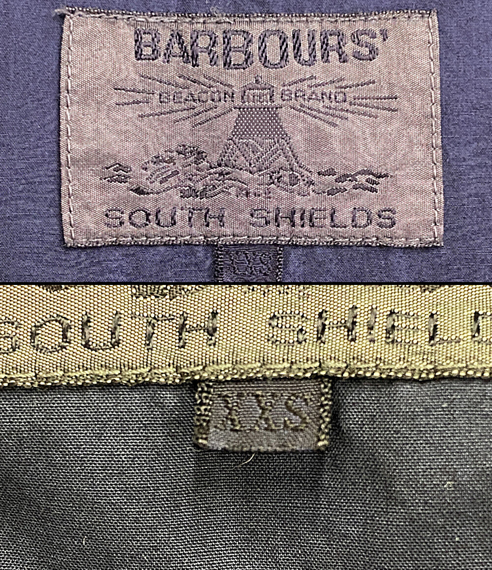 BARBOUR マウンテンパーカー ネイビー ダブルジップ メンズ SIZE XXS バブアー
