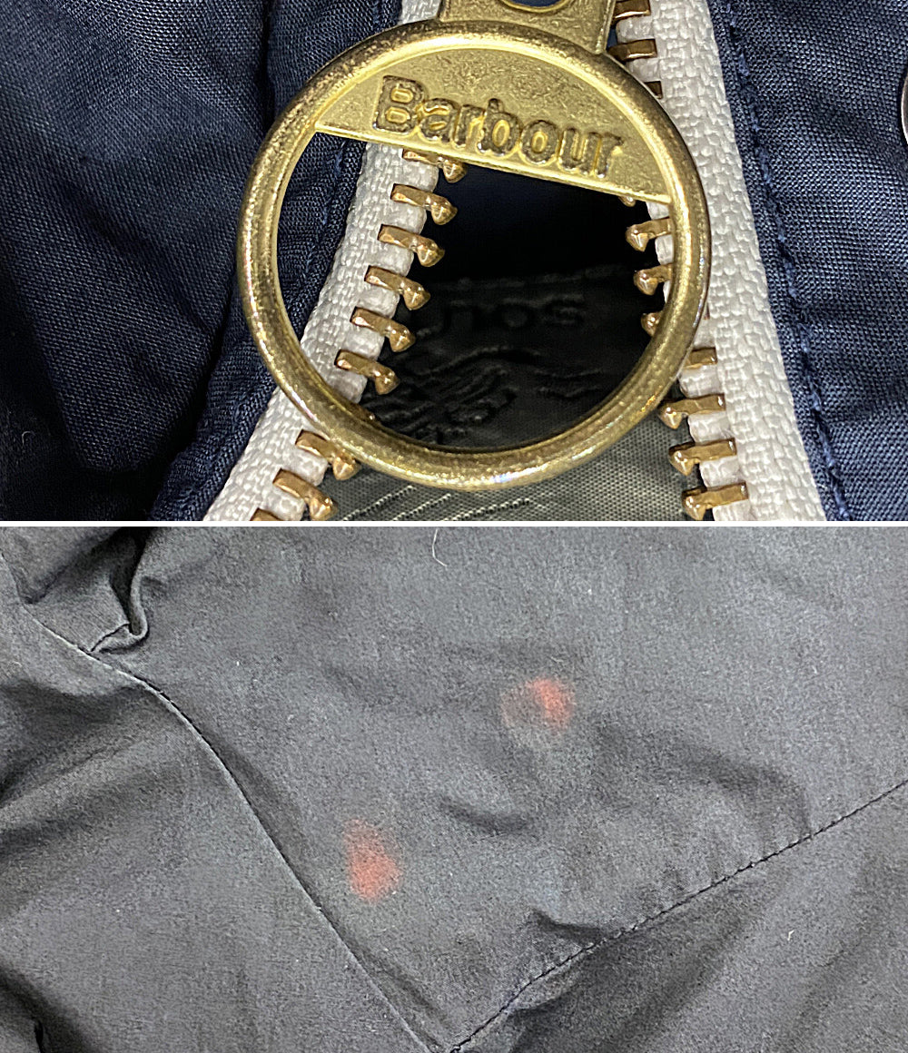 BARBOUR マウンテンパーカー ネイビー ダブルジップ メンズ SIZE XXS バブアー