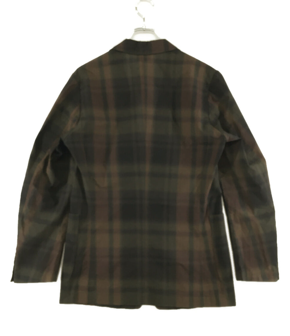 DRIES VAN NOTEN テーラードジャケット タータンチェック メンズ SIZE 44 ドリスヴァンノッテン