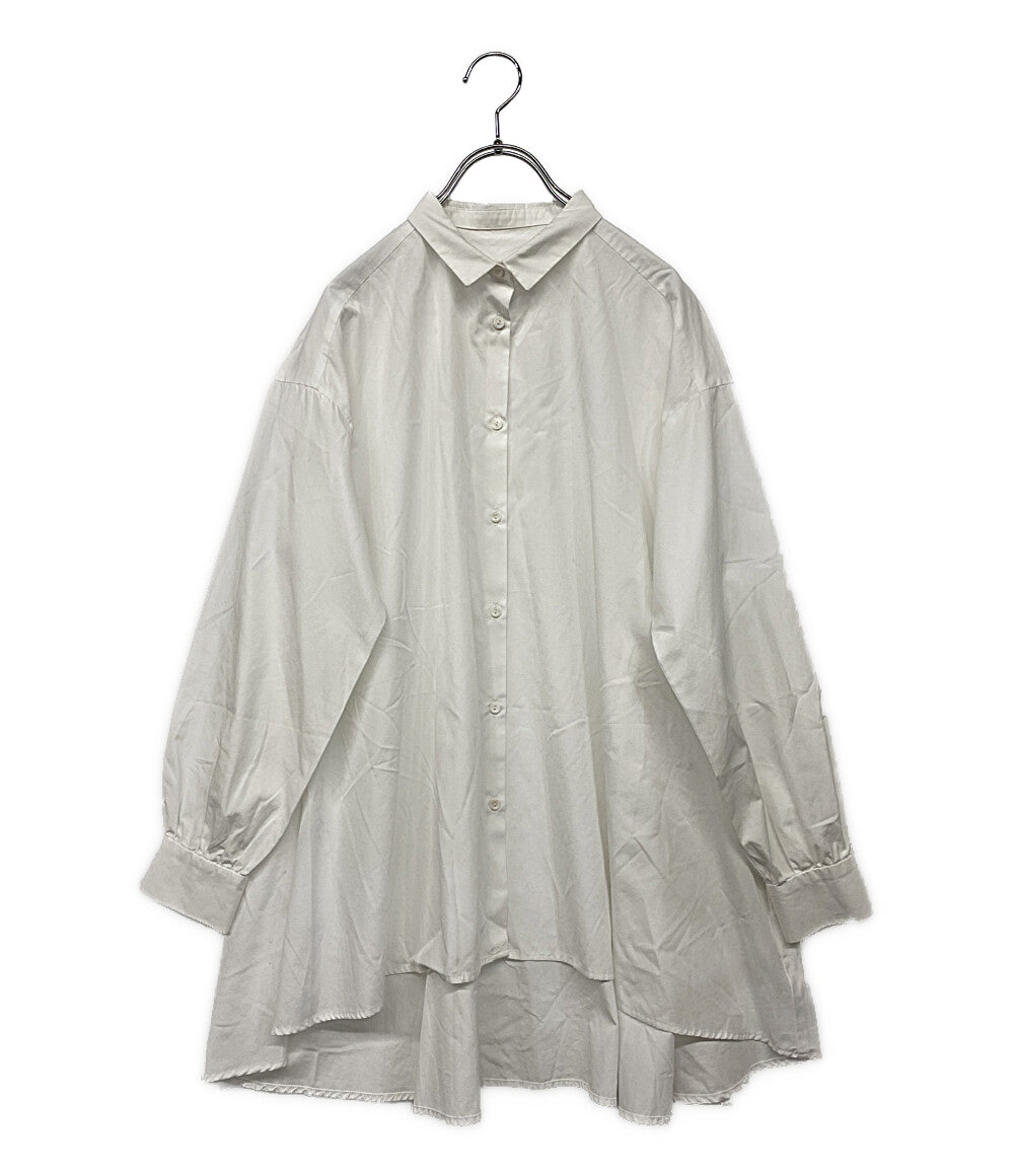 BEARDSLEY ビアズリー 長袖シャツ BEZ1021404A0003 ホワイト レディース SIZE F