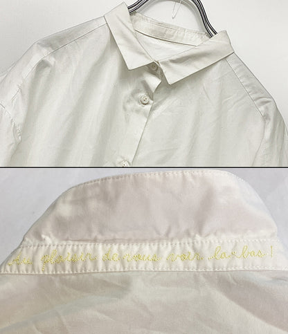 BEARDSLEY ビアズリー 長袖シャツ BEZ1021404A0003 ホワイト レディース SIZE F