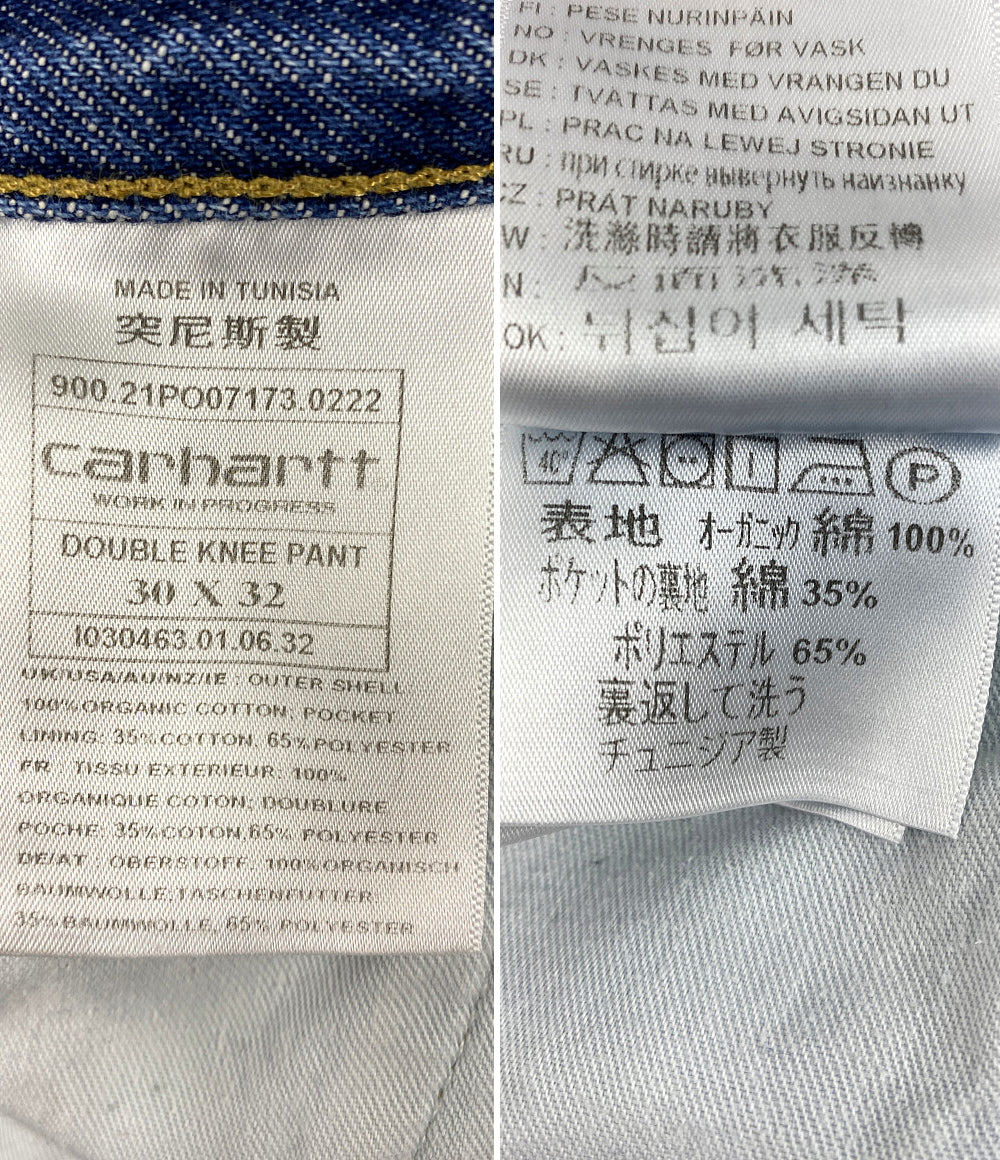 カーハート  デニムパンツ ダブルニー インディゴ      メンズ SIZE 30X32  Carhartt
