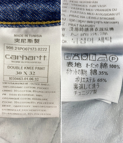 カーハート  デニムパンツ ダブルニー インディゴ      メンズ SIZE 30X32  Carhartt