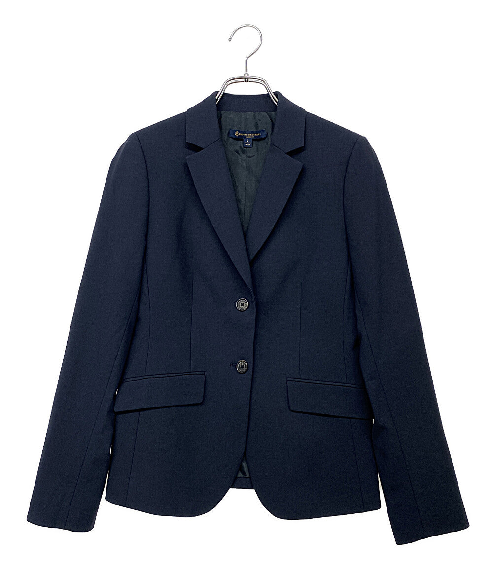 ブルックスブラザーズ テーラードジャケット ネイビー レディース SIZE 2 Brooks Brothers