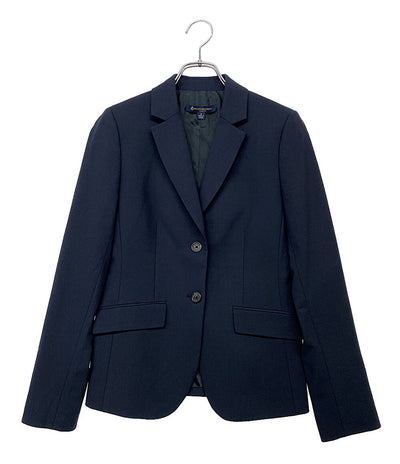 ブルックスブラザーズ テーラードジャケット ネイビー レディース SIZE 2 Brooks Brothers