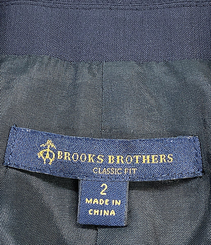 ブルックスブラザーズ テーラードジャケット ネイビー レディース SIZE 2 Brooks Brothers