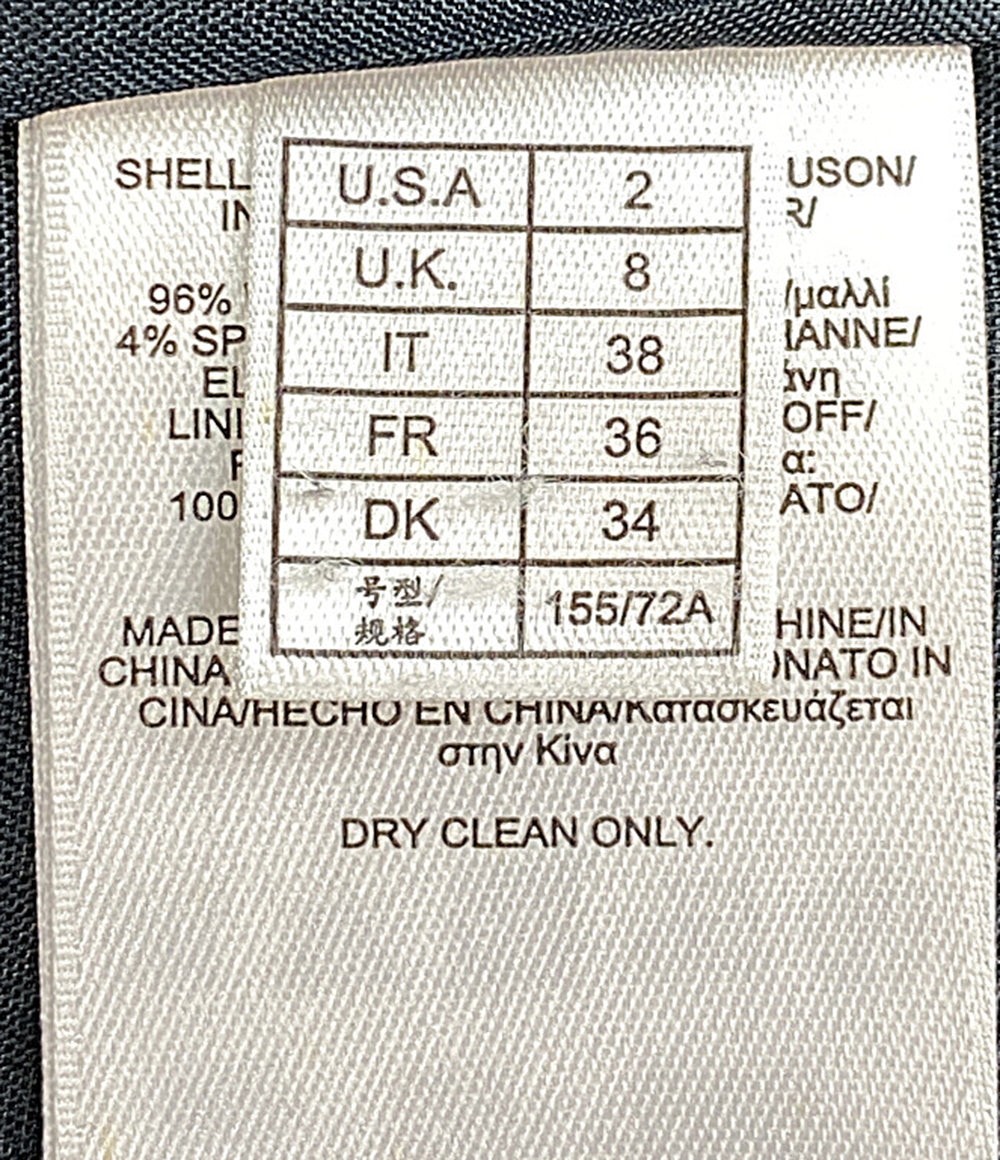 ブルックスブラザーズ テーラードジャケット ネイビー レディース SIZE 2 Brooks Brothers