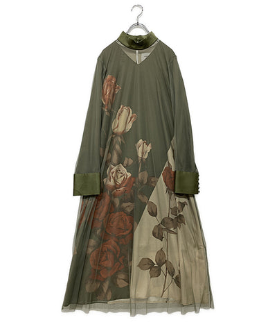 アメリ 長袖ワンピース 3WAY ALYSSA SMOCK DRESS      レディース SIZE S  AMERI