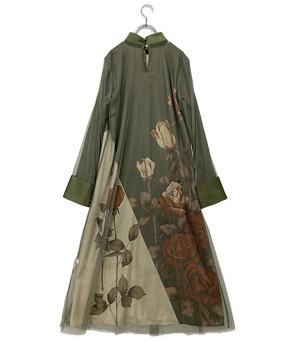 アメリ 長袖ワンピース 3WAY ALYSSA SMOCK DRESS      レディース SIZE S  AMERI