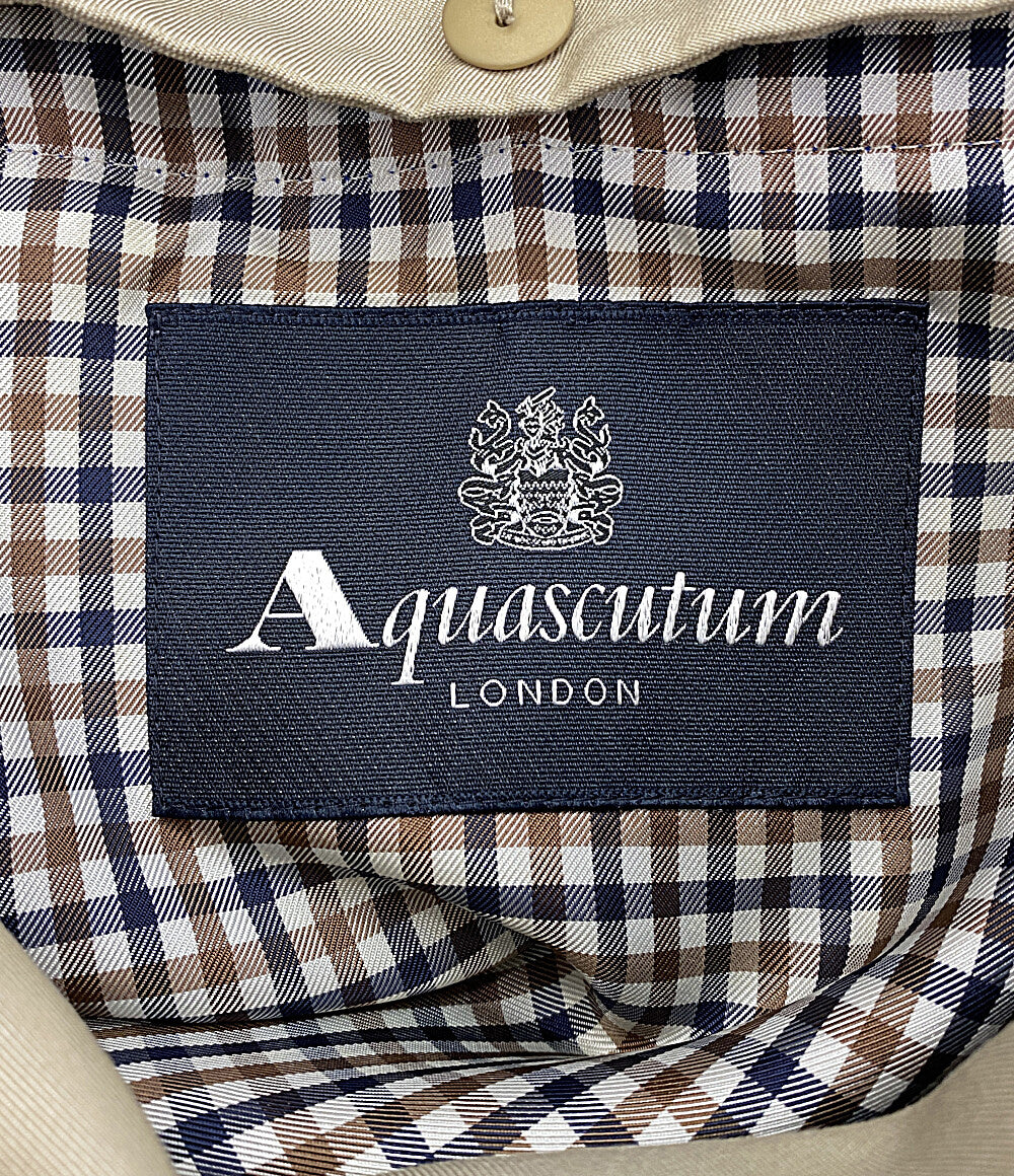アクアスキュータム  トレンチコート ライナー付      レディース SIZE 4  Aquascutum