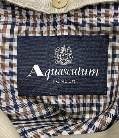 アクアスキュータム  トレンチコート ライナー付      レディース SIZE 4  Aquascutum