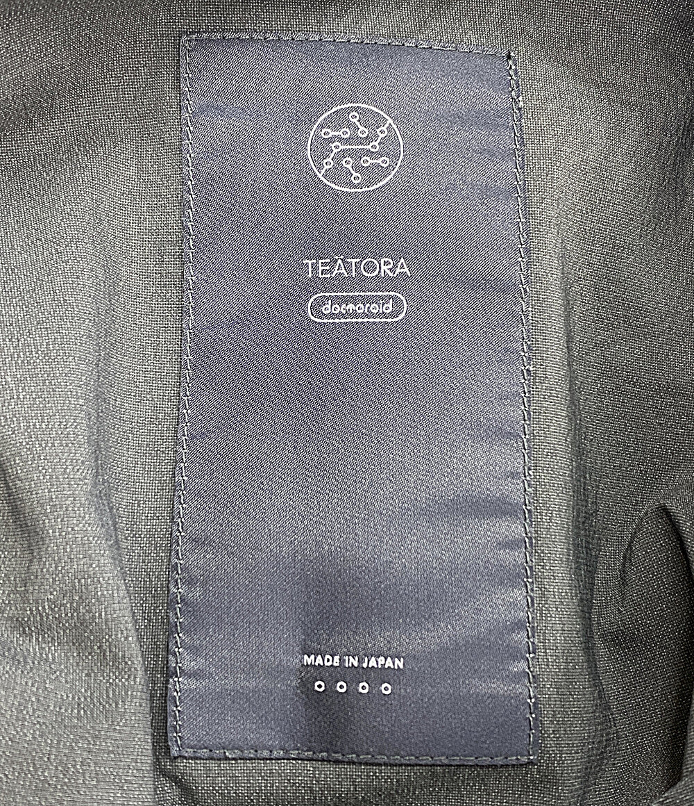 テアトラ 半袖シャツ TT-SHT-SS-DR ナイロン      メンズ SIZE 4  TEATORA