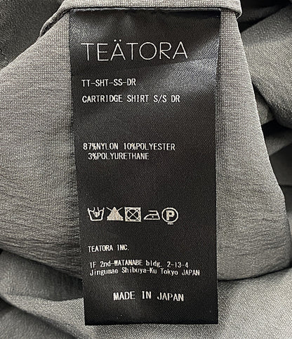 テアトラ 半袖シャツ TT-SHT-SS-DR ナイロン      メンズ SIZE 4  TEATORA