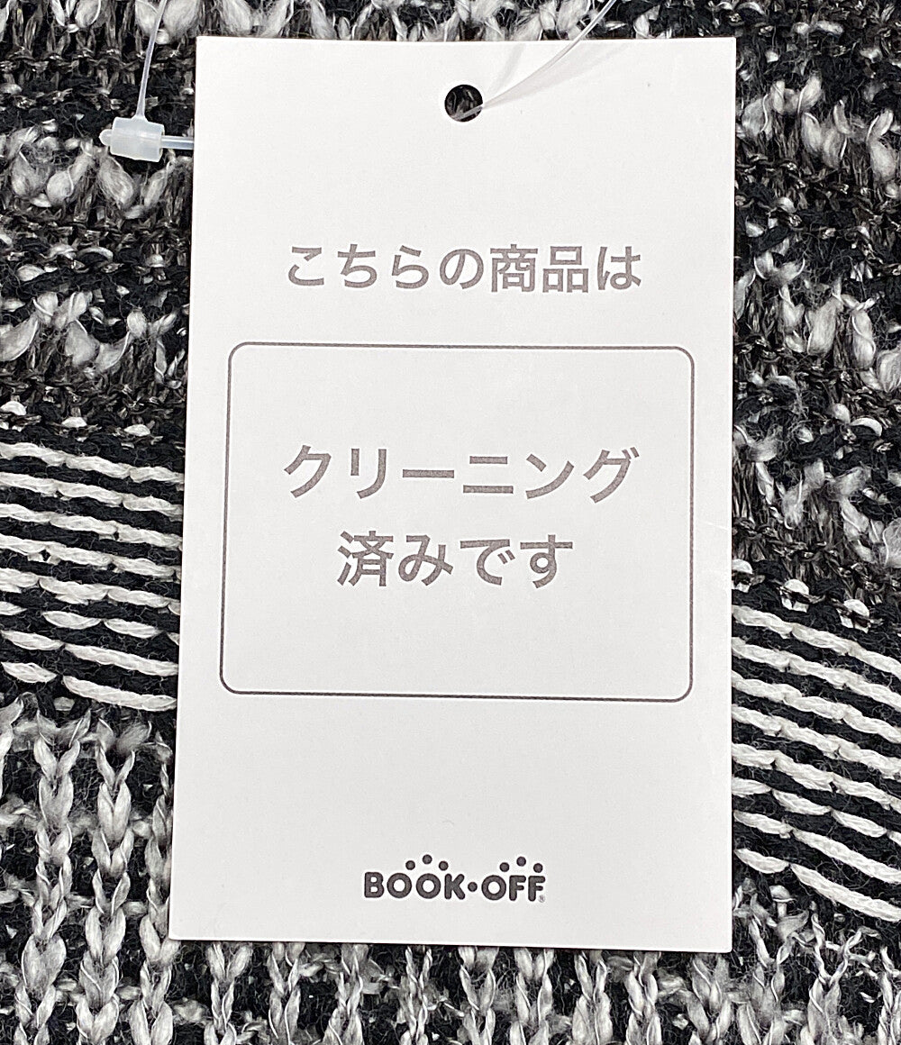 Y's ニット YI-K78-053 オーバーサイズ ブラック レディース SIZE 2 ワイズ