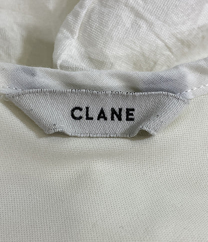 クラネ  半袖ワンピース パフスリーブ 16112-5012      レディース SIZE 2  CLANE