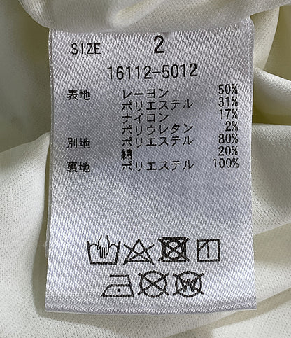クラネ  半袖ワンピース パフスリーブ 16112-5012      レディース SIZE 2  CLANE