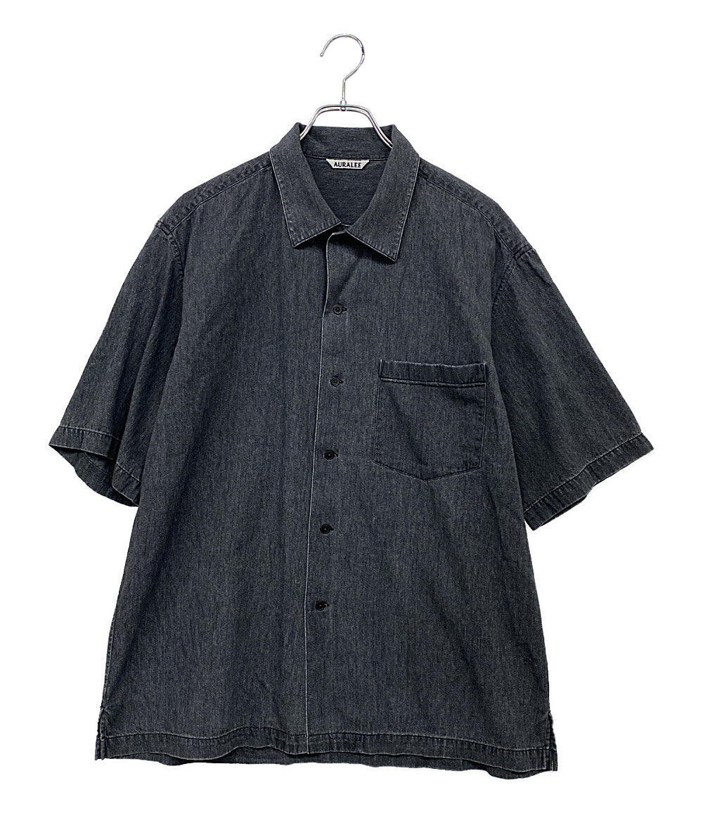 オーラリー  半袖デニムシャツ A24SS02GS      メンズ SIZE 4  AURALEE