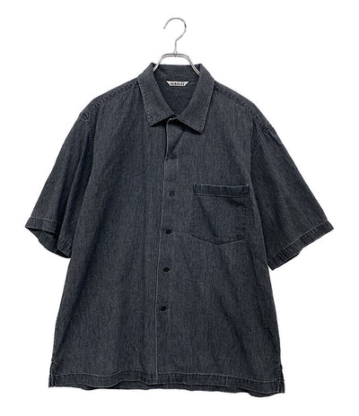 オーラリー  半袖デニムシャツ A24SS02GS      メンズ SIZE 4  AURALEE