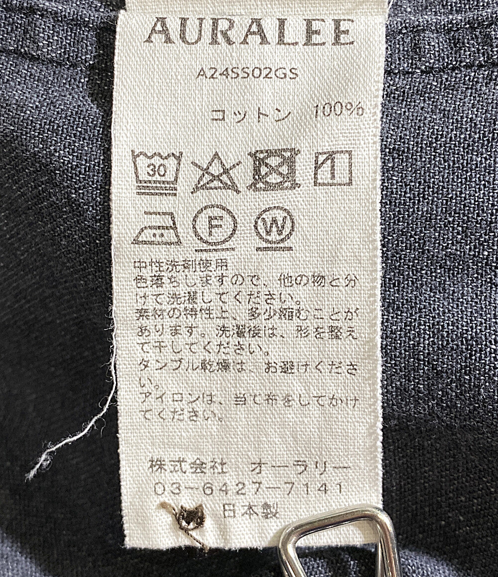 オーラリー  半袖デニムシャツ A24SS02GS      メンズ SIZE 4  AURALEE