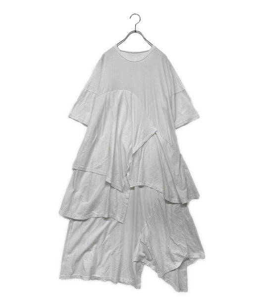 ENFOLD コットンレイヤードワンピース 300DS383-1320 レディース SIZE 38 エンフォルド