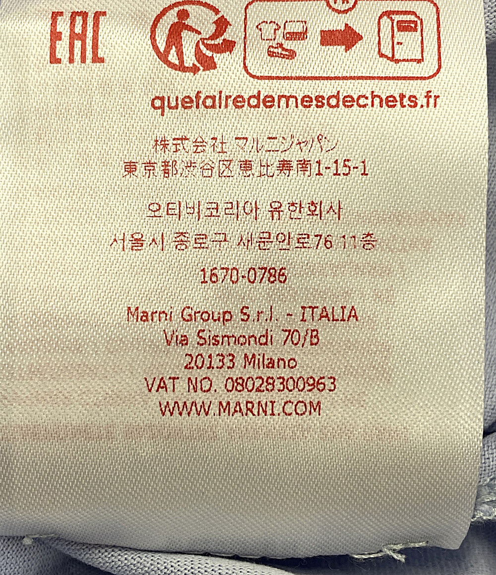 マルニ 美品 半袖Ｔシャツ フロントロゴ MAB20      レディース SIZE 36  MARNI