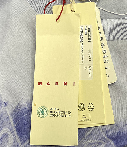 マルニ 美品 半袖Ｔシャツ フロントロゴ MAB20      レディース SIZE 36  MARNI