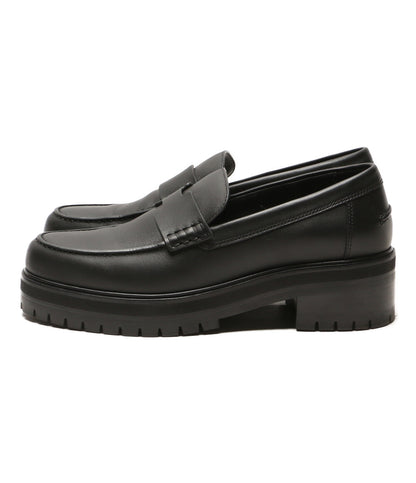 HERMES ローファー アイビー ブラック メンズ エルメス