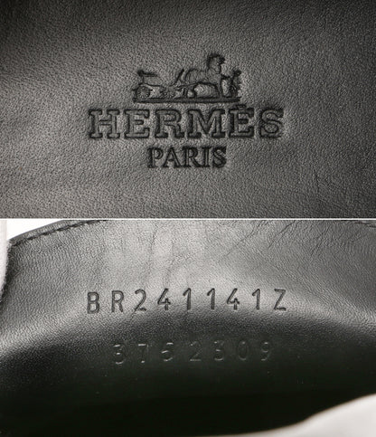 HERMES ローファー アイビー ブラック メンズ エルメス