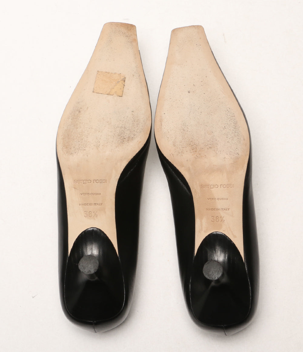セルジオロッシ  パンプス キャップトゥメタル      レディース SIZE 38 1/2  sergio rossi