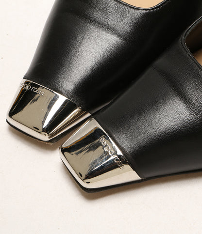 セルジオロッシ  パンプス キャップトゥメタル      レディース SIZE 38 1/2  sergio rossi