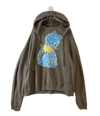 Vivienne Westwood red label スウェットパーカー ビッグパーカー キャット レディース SIZE 00 ヴィヴィアンウエストウッド レッドレーベル