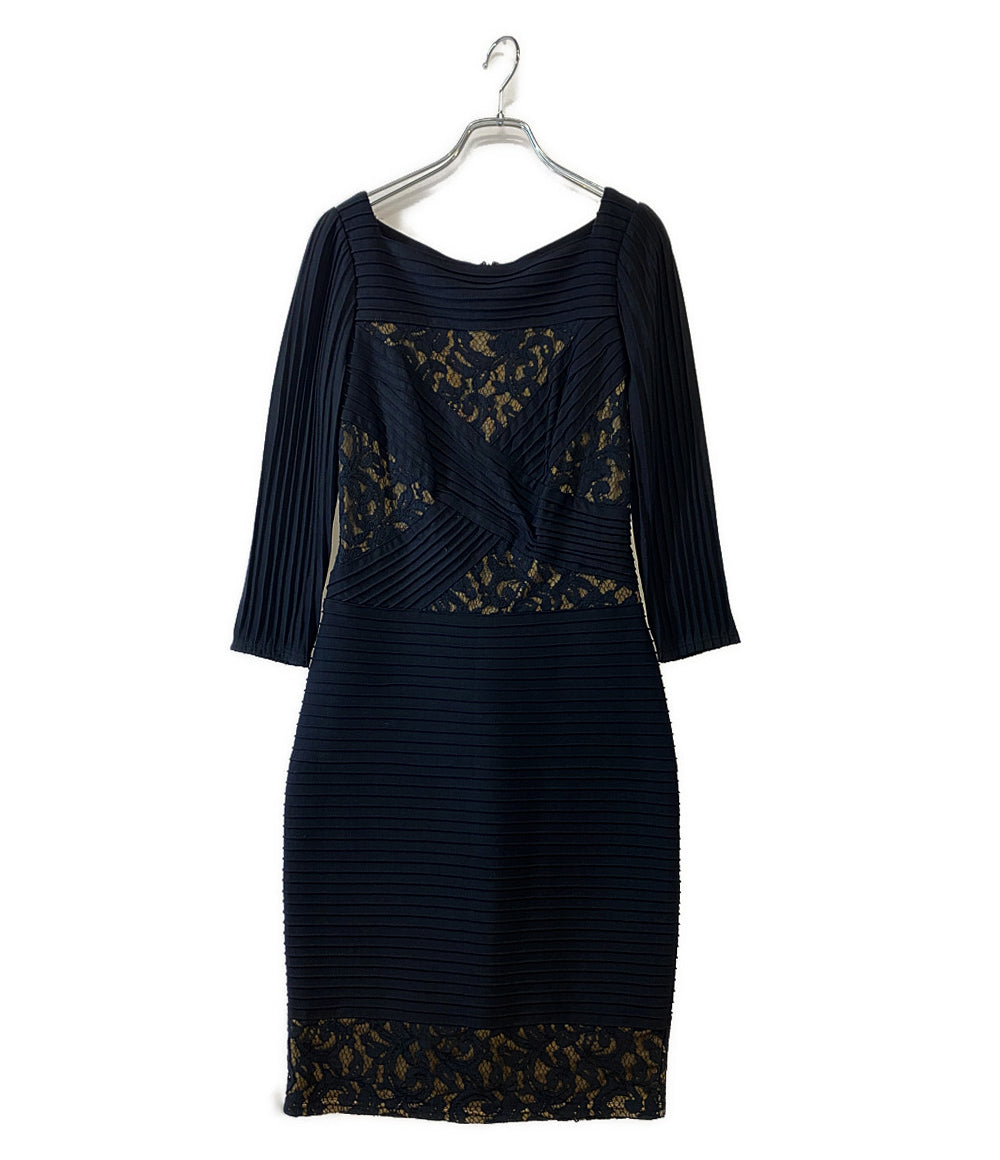TADASHI SHOJI ワンピース 七分袖 ブラック レディース SIZE XS タダシショージ