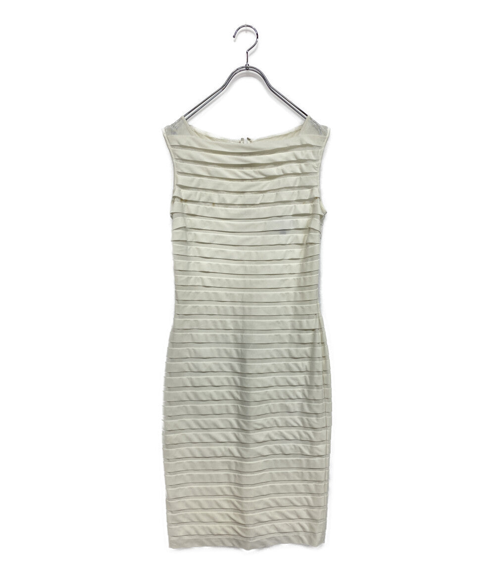TADASHI SHOJI ワンピース ホワイト ノースリーブ レディース SIZE XS タダシショージ