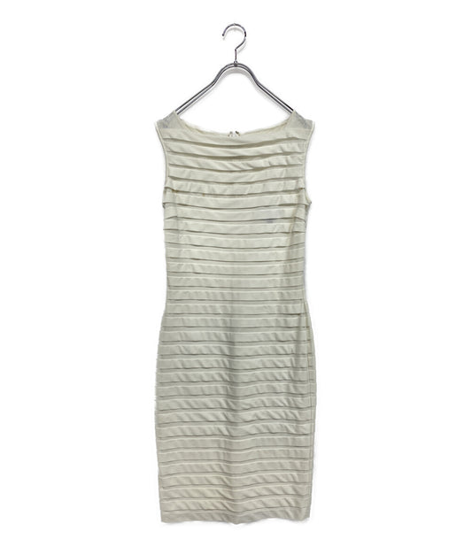 TADASHI SHOJI ワンピース ホワイト ノースリーブ レディース SIZE XS タダシショージ